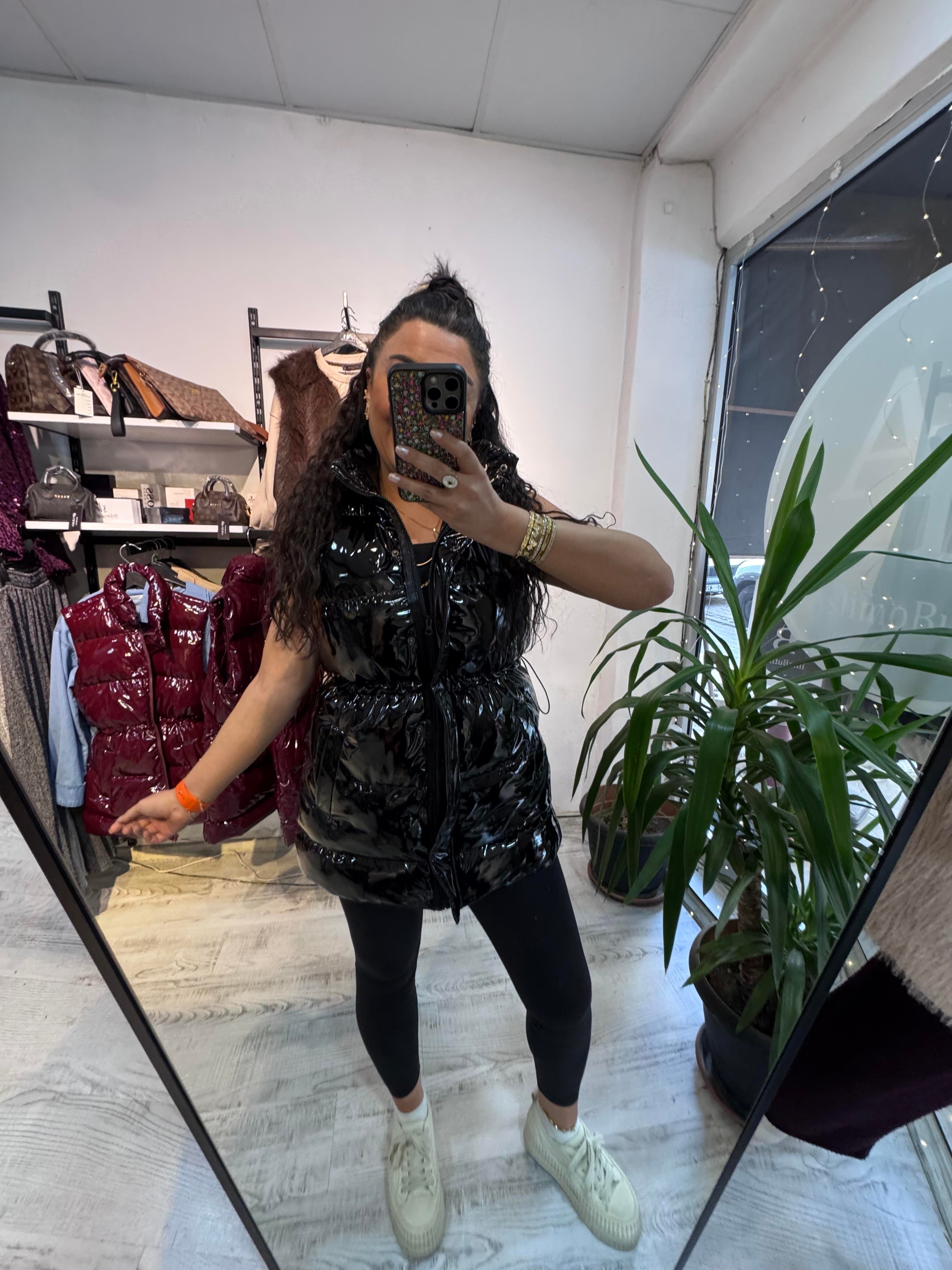 Premium Seri Siyah Rugan Yelek