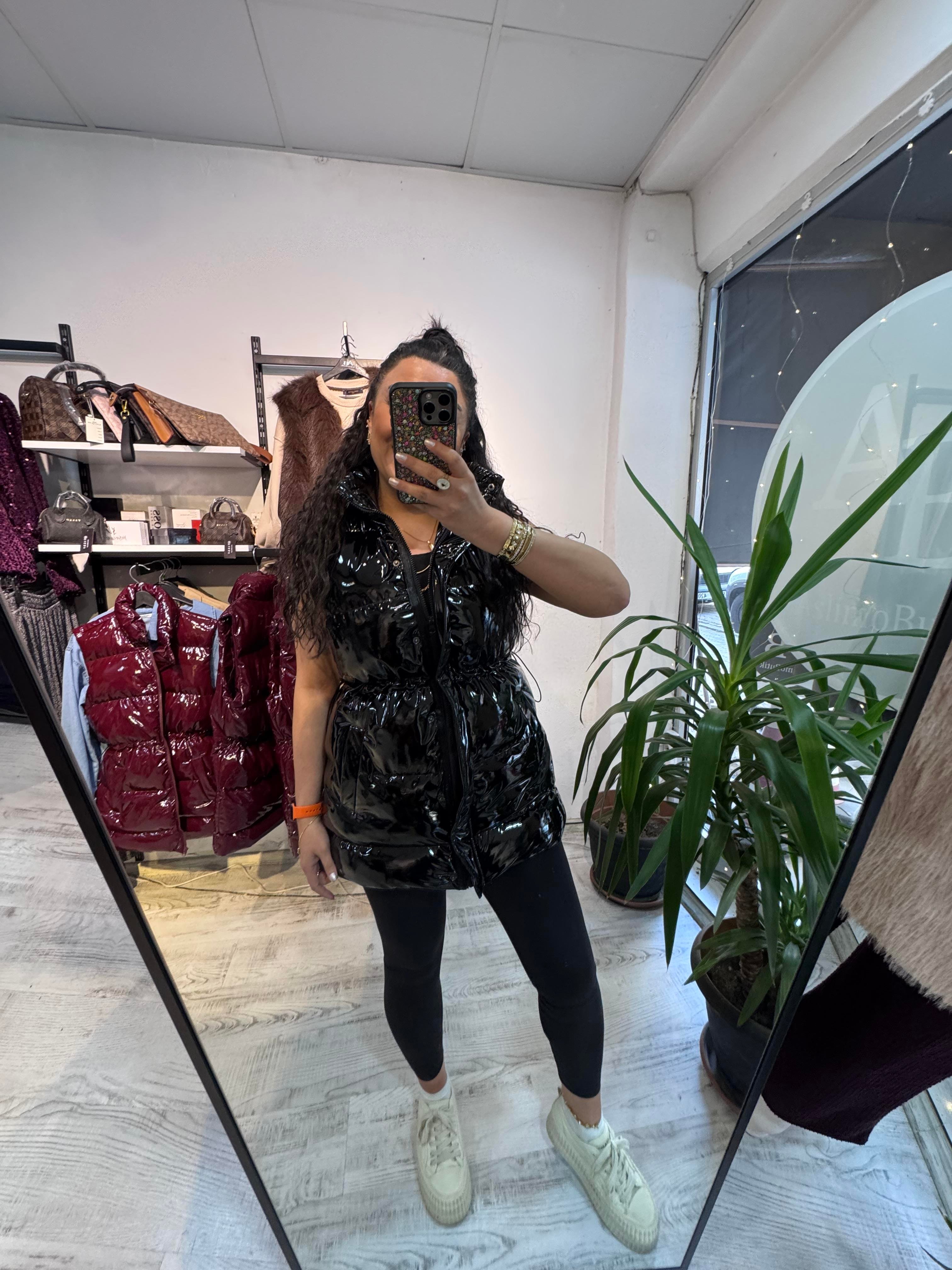 Premium Seri Siyah Rugan Yelek