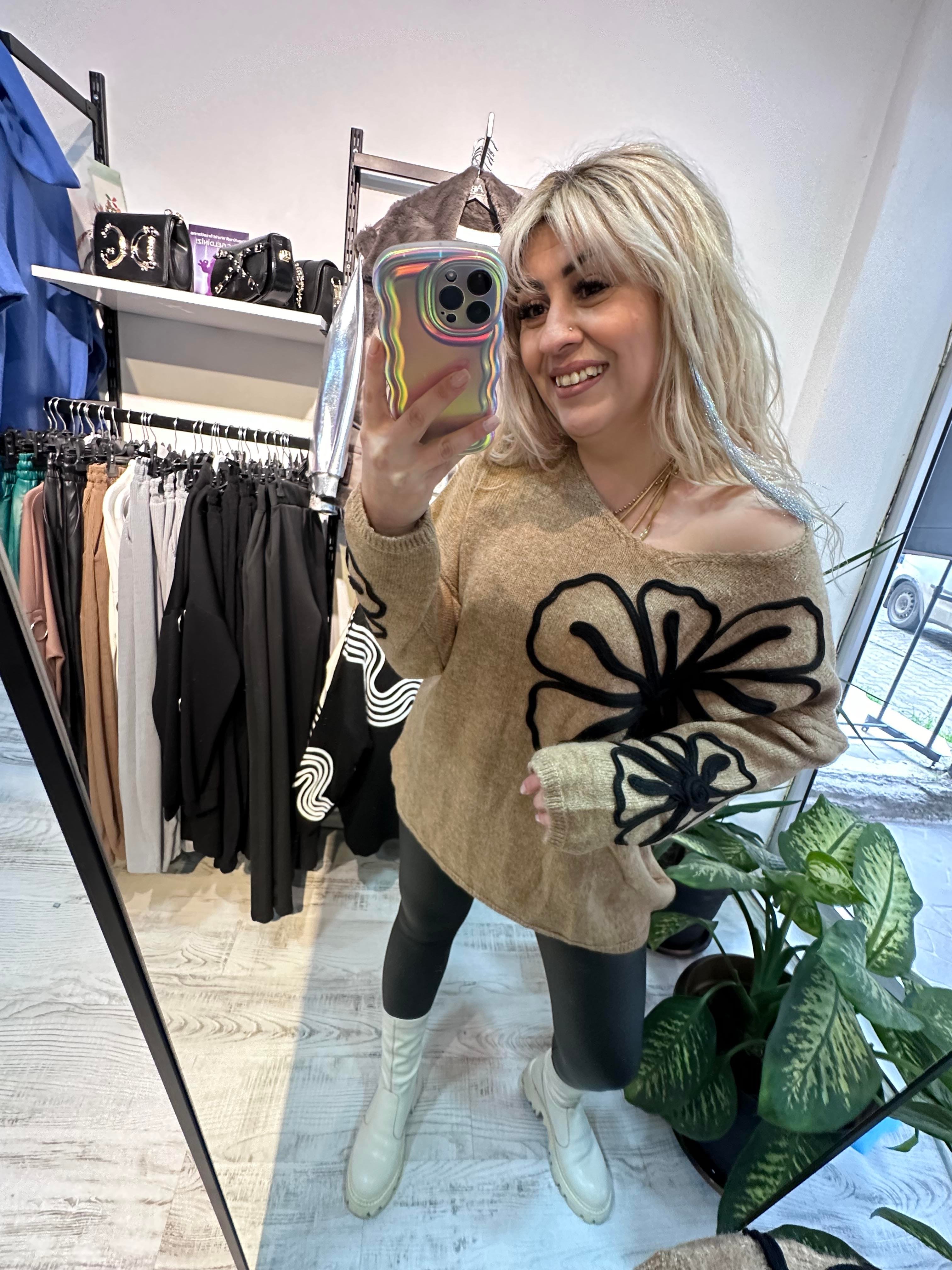 Şeritli Yumoş Taba Kazak