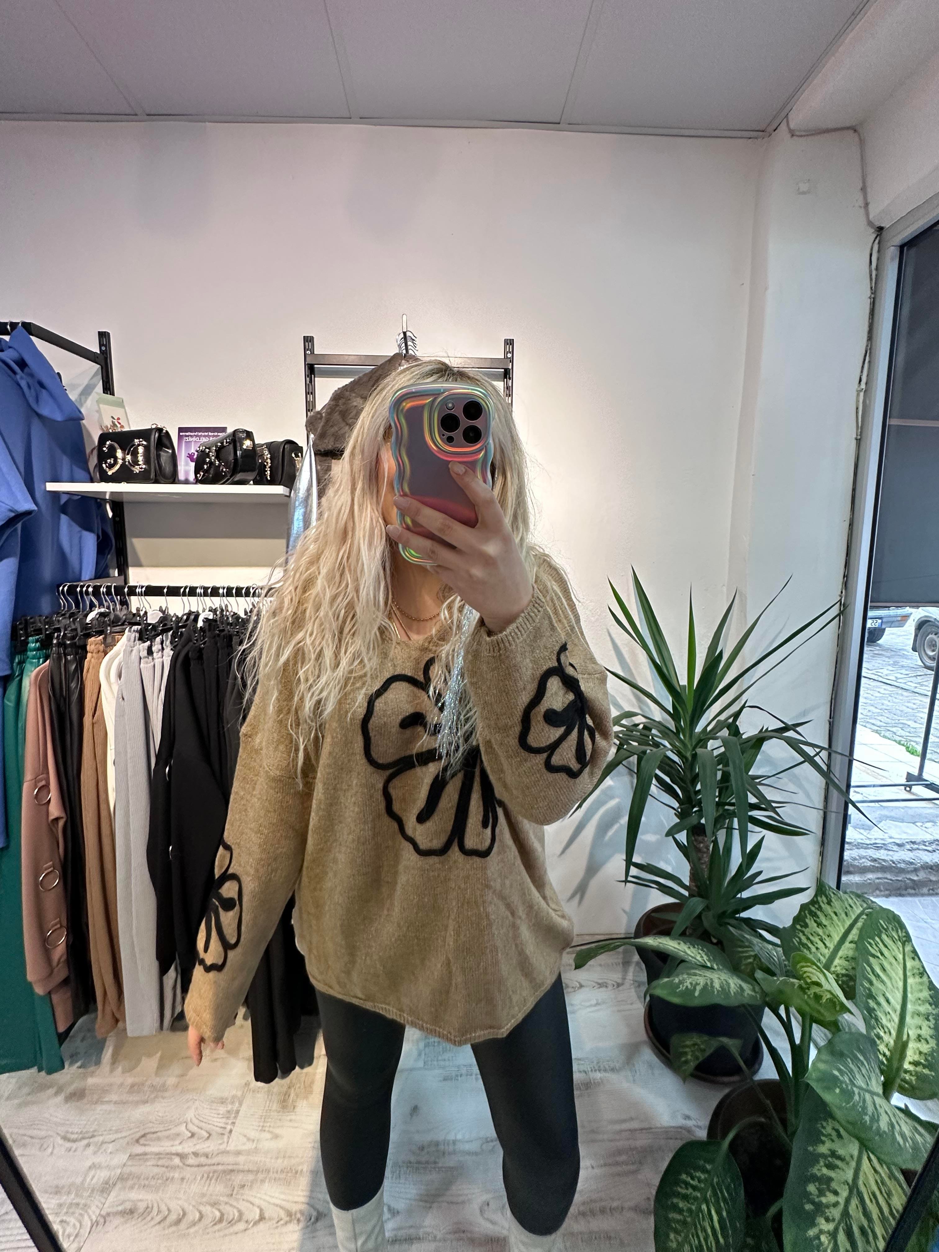 Şeritli Yumoş Taba Kazak