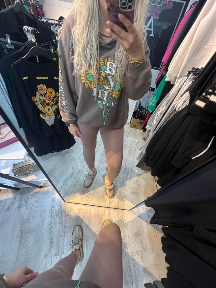 Vizon Rengi Oysho Yumoş Tayt