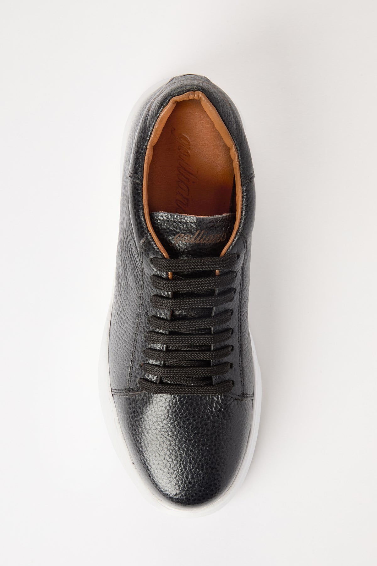 CAPRİ Hakiki Deri Siyah  Floater  Eva Hazır Taban Sneaker