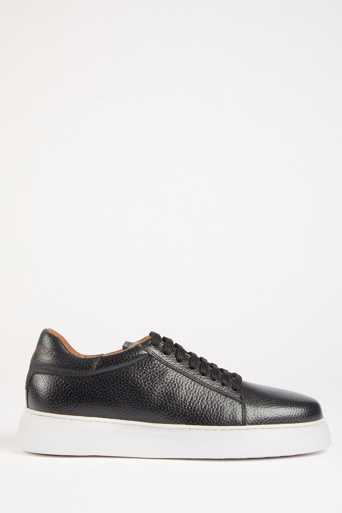 CAPRİ Hakiki Deri Siyah  Floater  Eva Hazır Taban Sneaker
