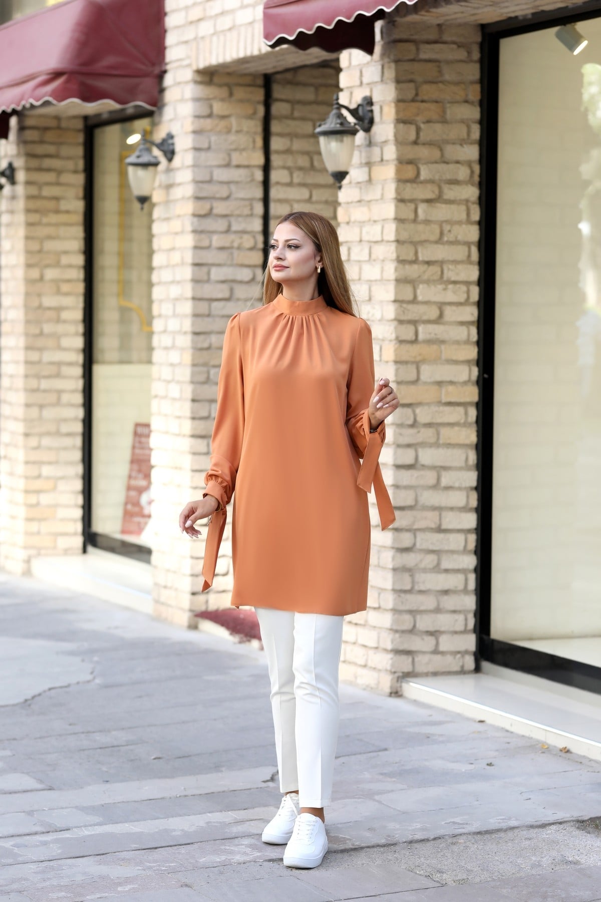 Esila Tunik Camel AHR-5010
