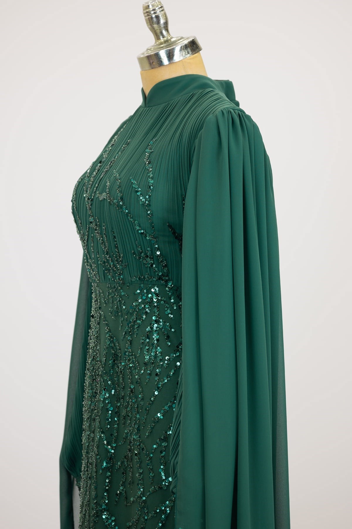Ezgi Tesettür Abiye Zümrüt