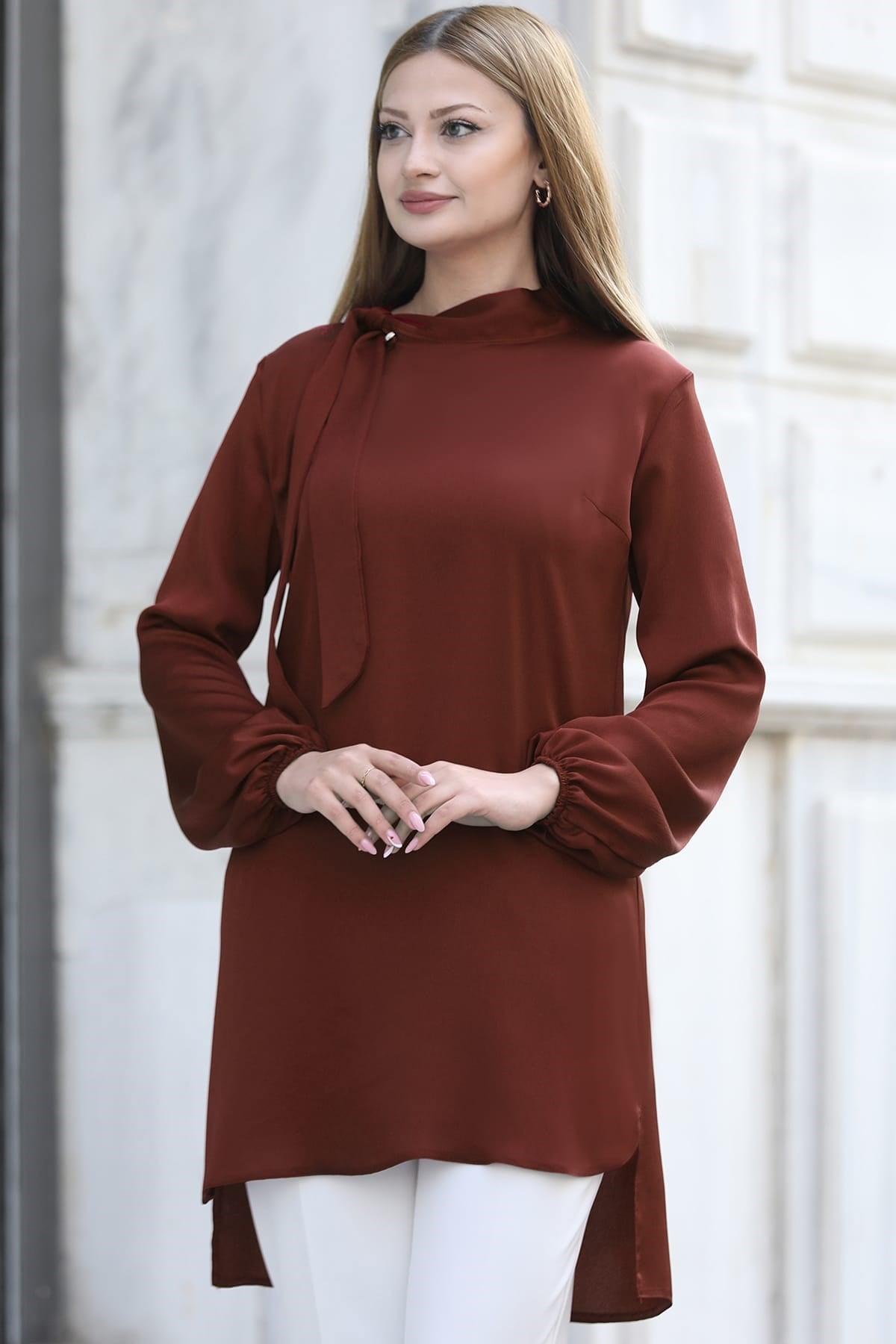 Trend Tesettür Tunik Bakır