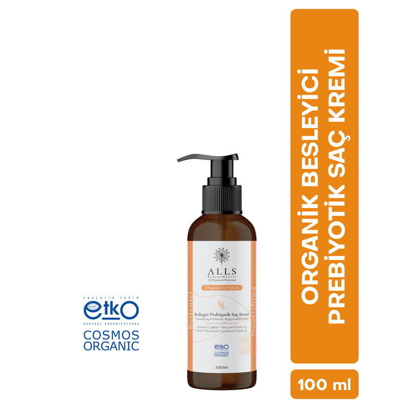 Alls Biocosmetics Organik Besleyici Prebiyotik Saç Kremi 100 ml