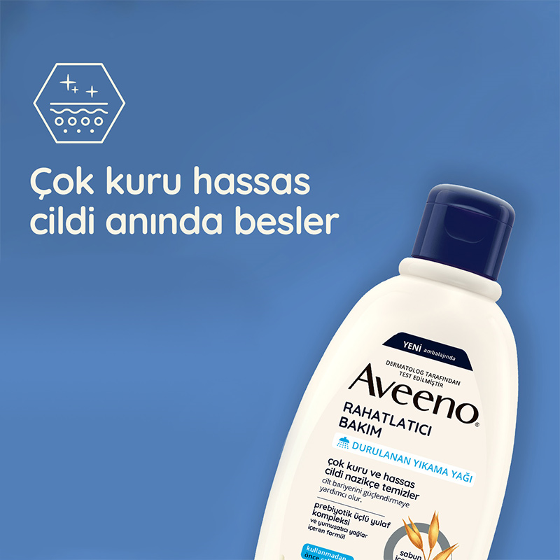 Aveeno Durulanan Yıkama Yağı 300 ml