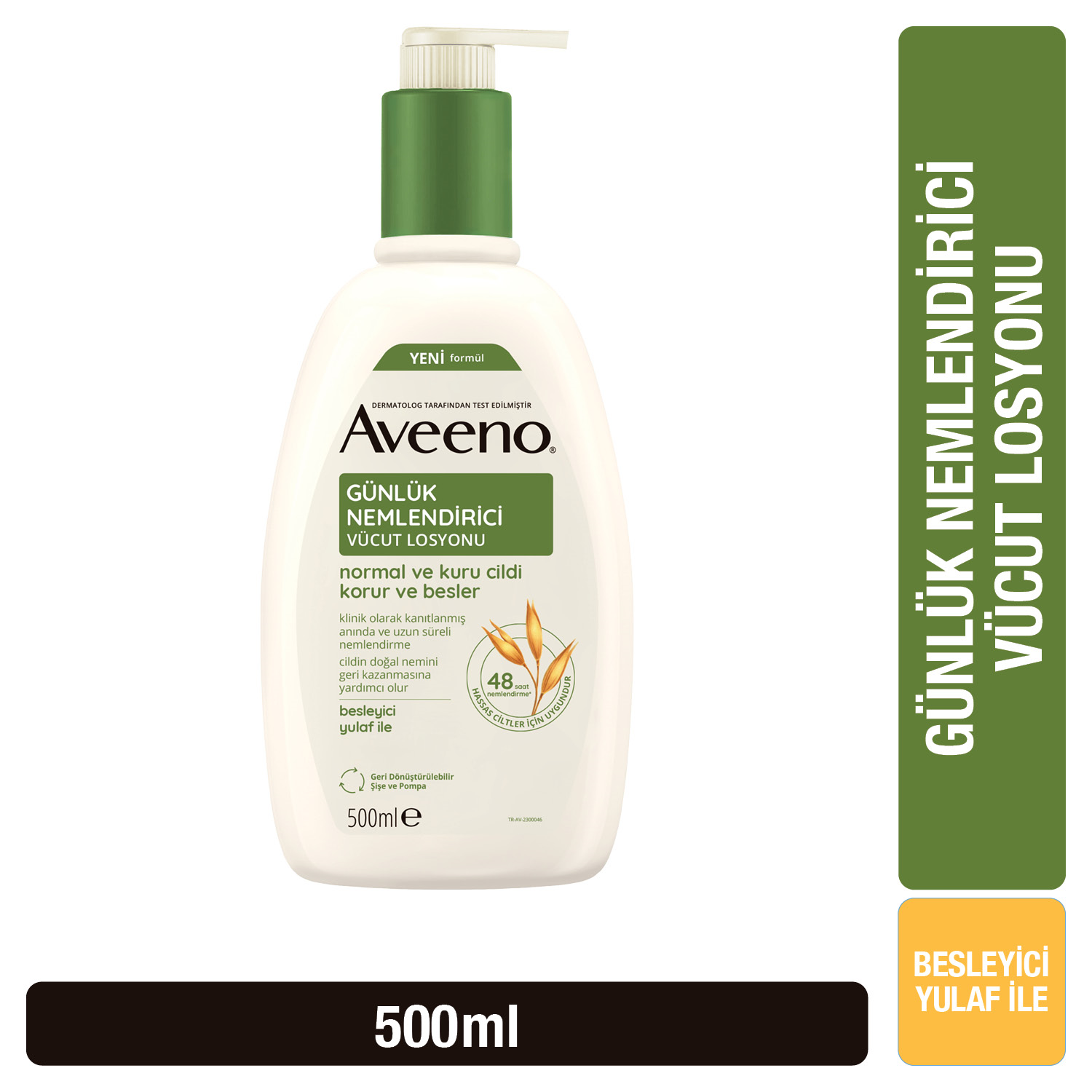 Aveeno Günlük Nemlendirici Vücut Losyonu 500 ml