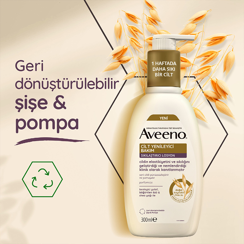 Aveeno Skin Renewal Sıkılaştırıcı Losyon 300 ml
