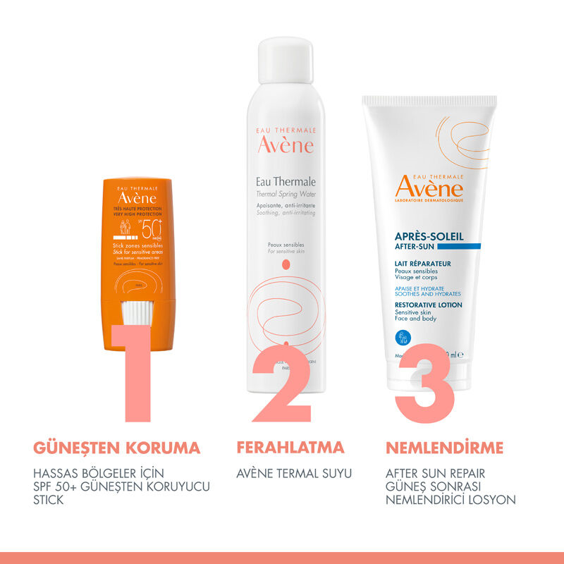 Avene Hassas Bölgeler İçin Güneş Koruyucu Stick Spf50 8 gr