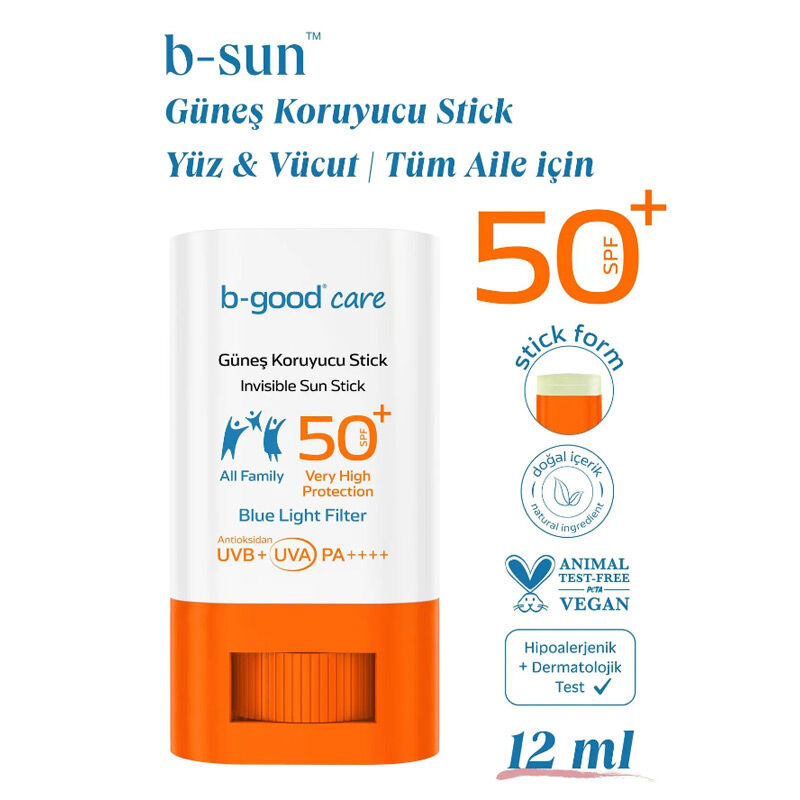 b-good b-sun Spf50+ Güneş Koruyucu Stick 12 ml