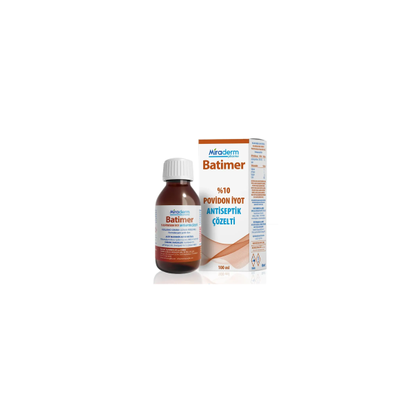 BATIMER ANTİSEPTİK 100ML ÇÖZELTİ %10 POVİDON İYOT