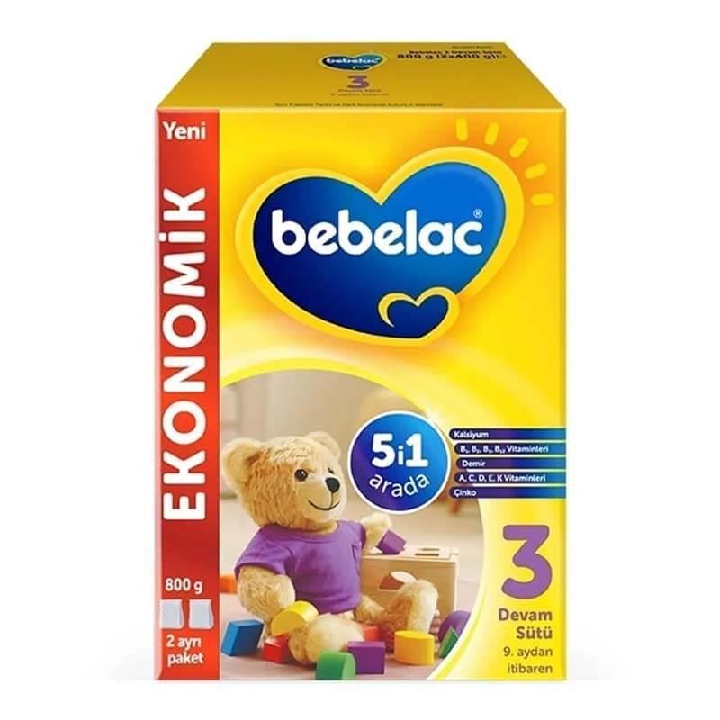 BEBELAC 3 800GR 9. AYDAN İTİBAREN DEVAM SÜTÜ