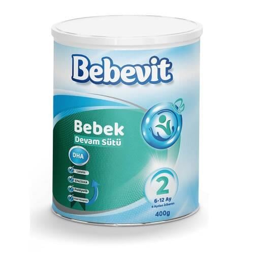 BEBEVIT 2 400GR 6-12 AY BEBEK DEVAM SÜTÜ 6 AYDAN İTİBAREN