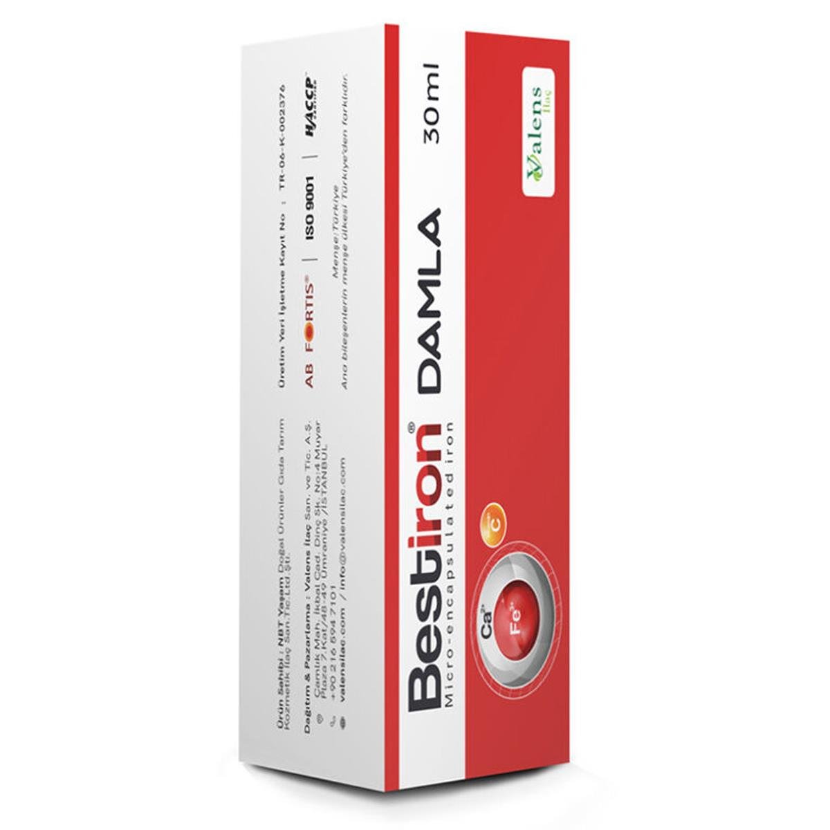BESTIRON 30ML DEMİR VİTAMİN C DAMLALIKLI ŞİŞE