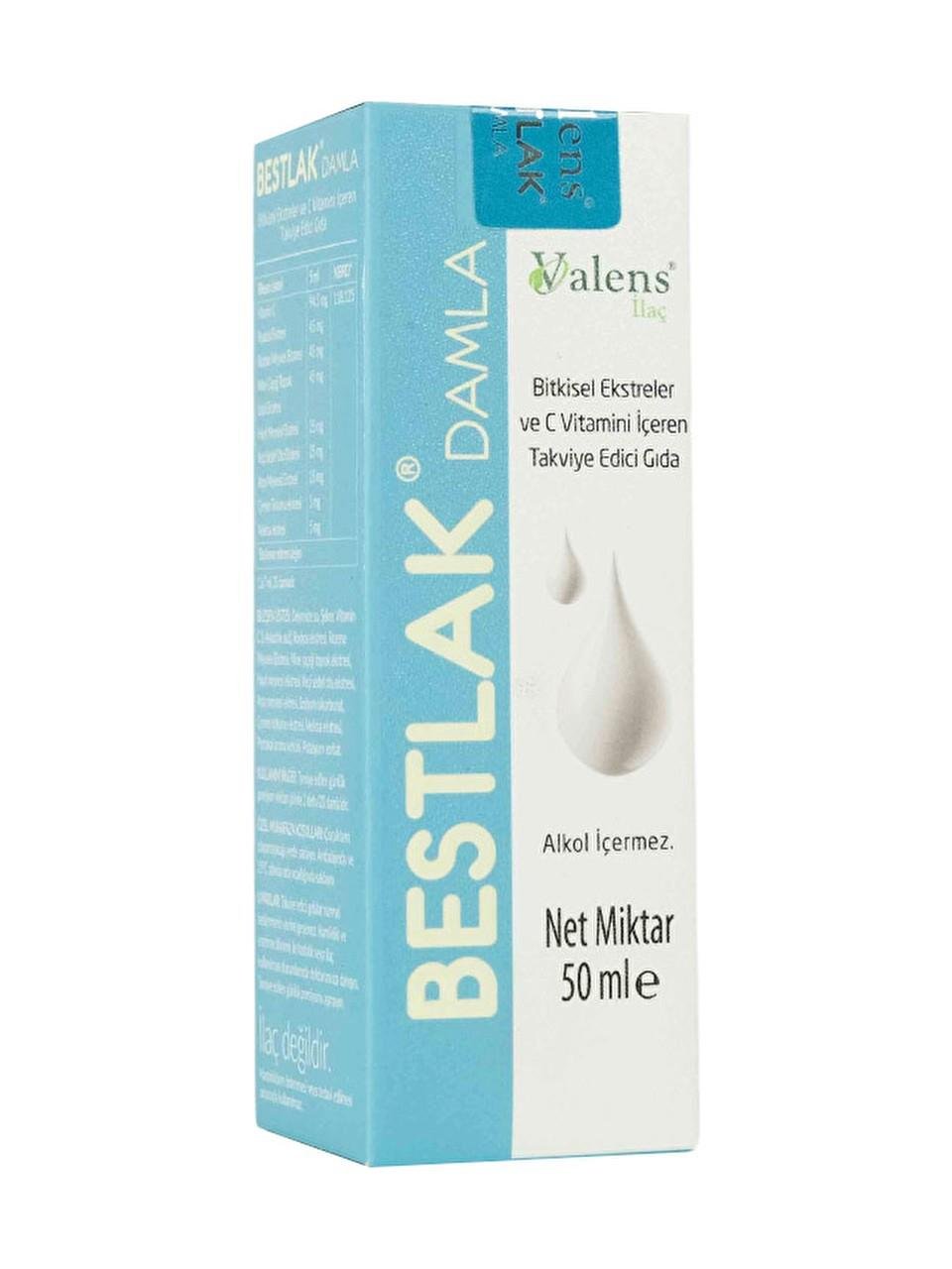 BESTLAK 50ML DAMLA BİTKİSEL EKSTRELER C VİTAMİNİ