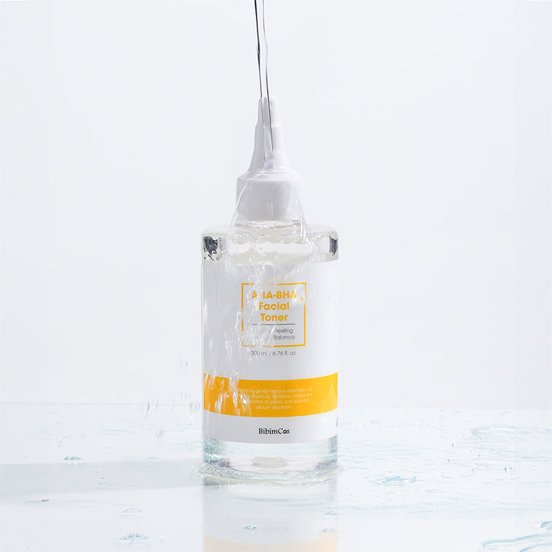 Bibimcos AHA-BHA Facial Toner 200 ml
