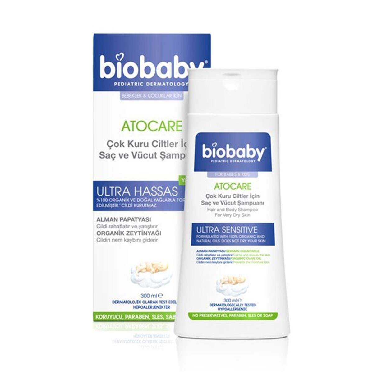BIOBABY ATOPİK CİLT ŞAMPUANI 300ML