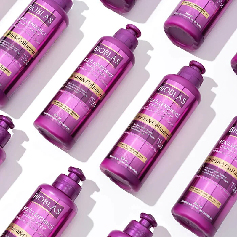 Bioblas Keratin + Collagen Şekillendirici Saç Bakım Kremi 250 ml