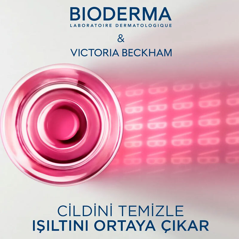 Bioderma Sensibio H2O Yüz ve Makyaj Temizleme Suyu 500 ml - Victoria Beckham Limited Edition