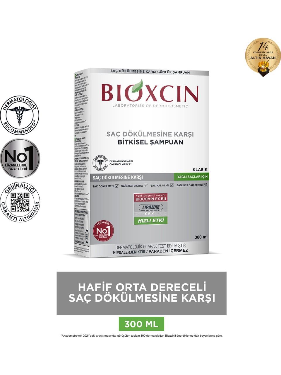 BIOXCIN GENESIS YAĞLI SAÇ SAMPUANI 300ML