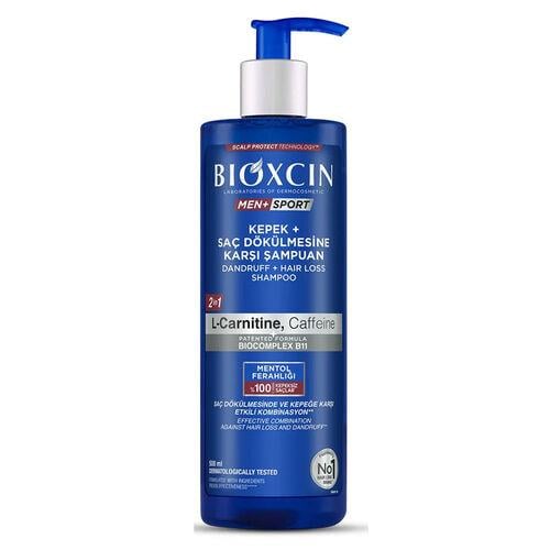 BIOXCIN MEN+SPORT KEPEK SAÇ DÖKÜLMESİNE KARŞI ŞAMPUAN 500ML