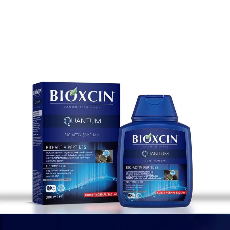 BIOXCIN QUANTUM SAÇ DÖKÜLMESİNE KARŞI KURU NORMAL ŞAMPUAN 300ML 3 AL 2 ÖDE