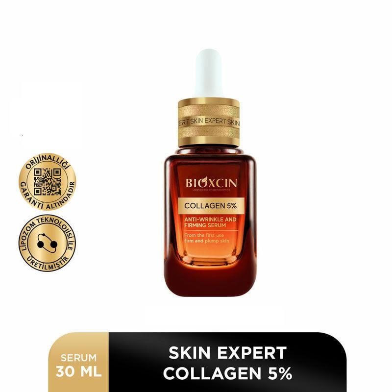 BIOXCIN SKIN EXPERT COLLAGEN 5% KIRIŞIKLIK KARŞITI SIKILAŞTIRICI SERUM 30ML