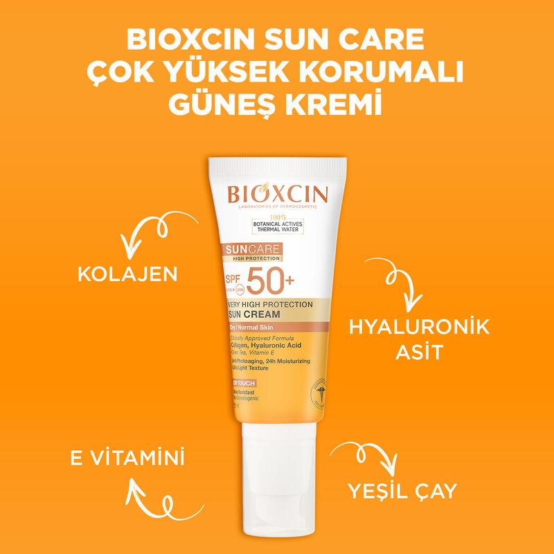 BIOXCIN SUN CARE SPF50+ KURU NORMAL ÇOK YÜKSEK KORUMALI GÜNEŞ KREMİ 50ML