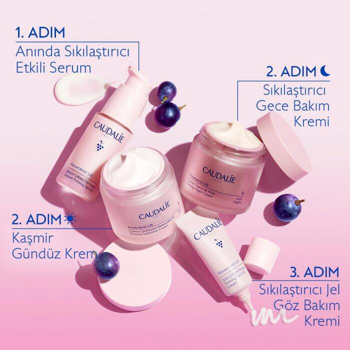 Caudalie Resveratrol-Lift Sıkılaştırıcı Gece Bakım Kremi 50 ml