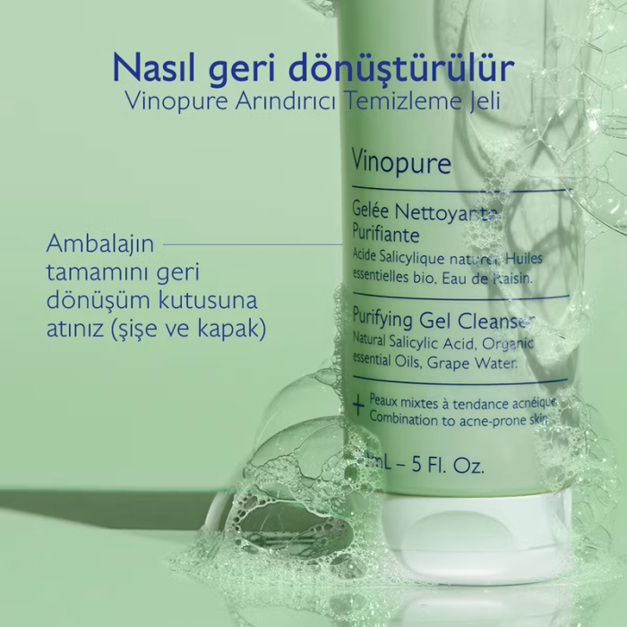 Caudalie Vinopure Arındırıcı Temizleme Jeli 385 ml