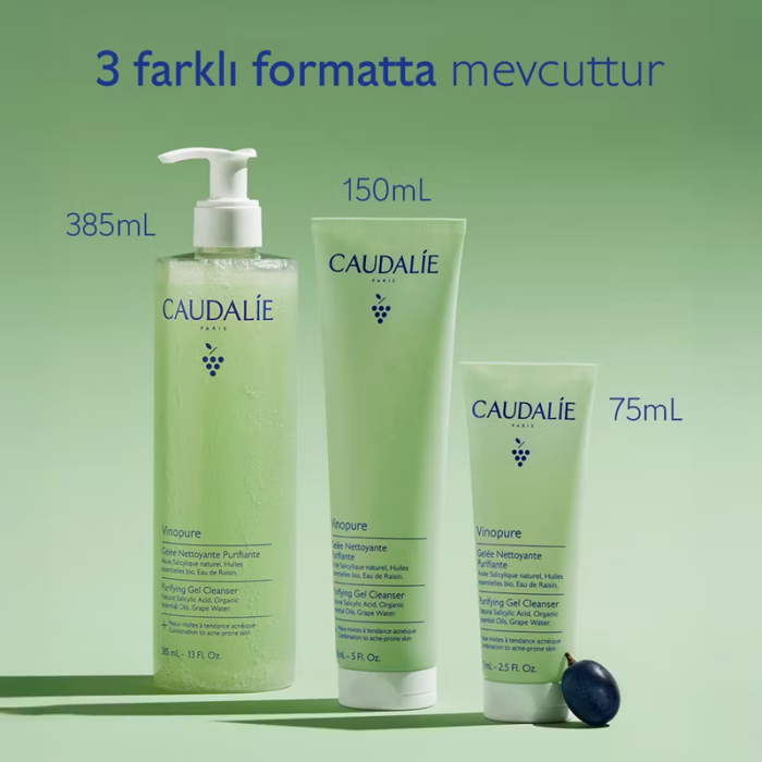Caudalie Vinopure Arındırıcı Temizleme Jeli 385 ml