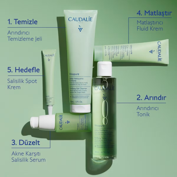 Caudalie Vinopure Arındırıcı Temizleme Jeli 385 ml