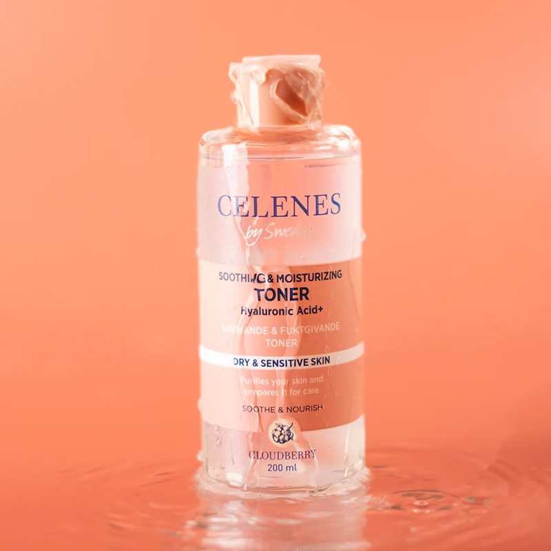 Celenes By Sweden Hyalüronik Asit İçeren Yoğun Nemlendirici Cloudberry Tonik 200 ml