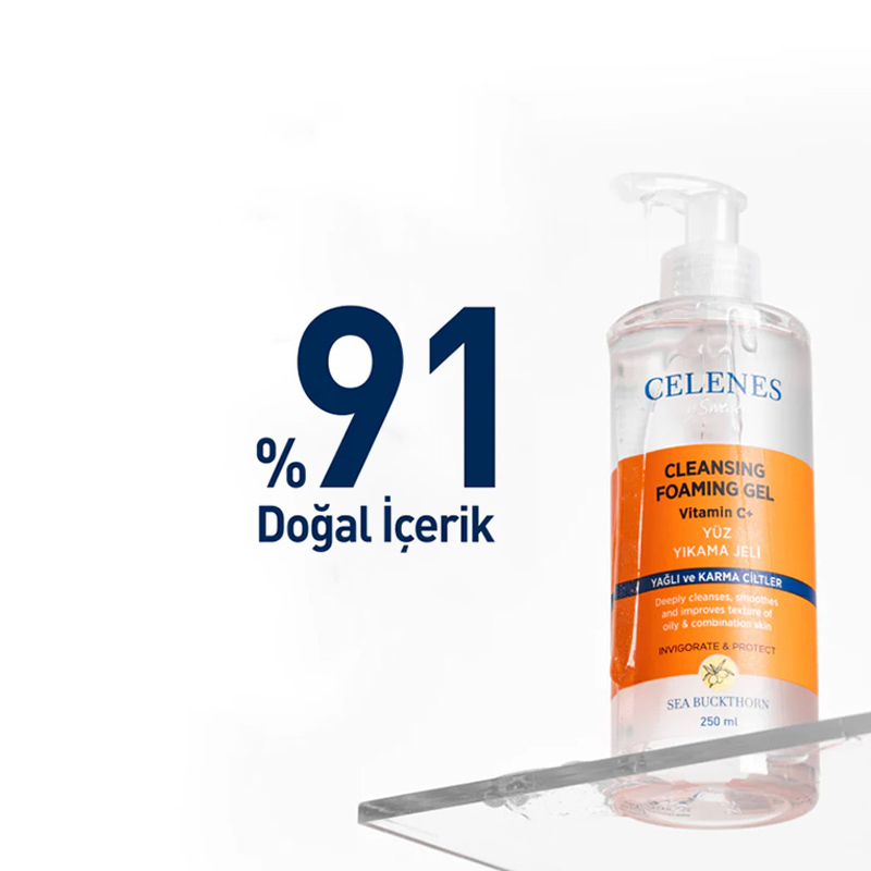 Celenes By Sweden Sea Buckthorn Yüz Yıkama Jeli 250 ml