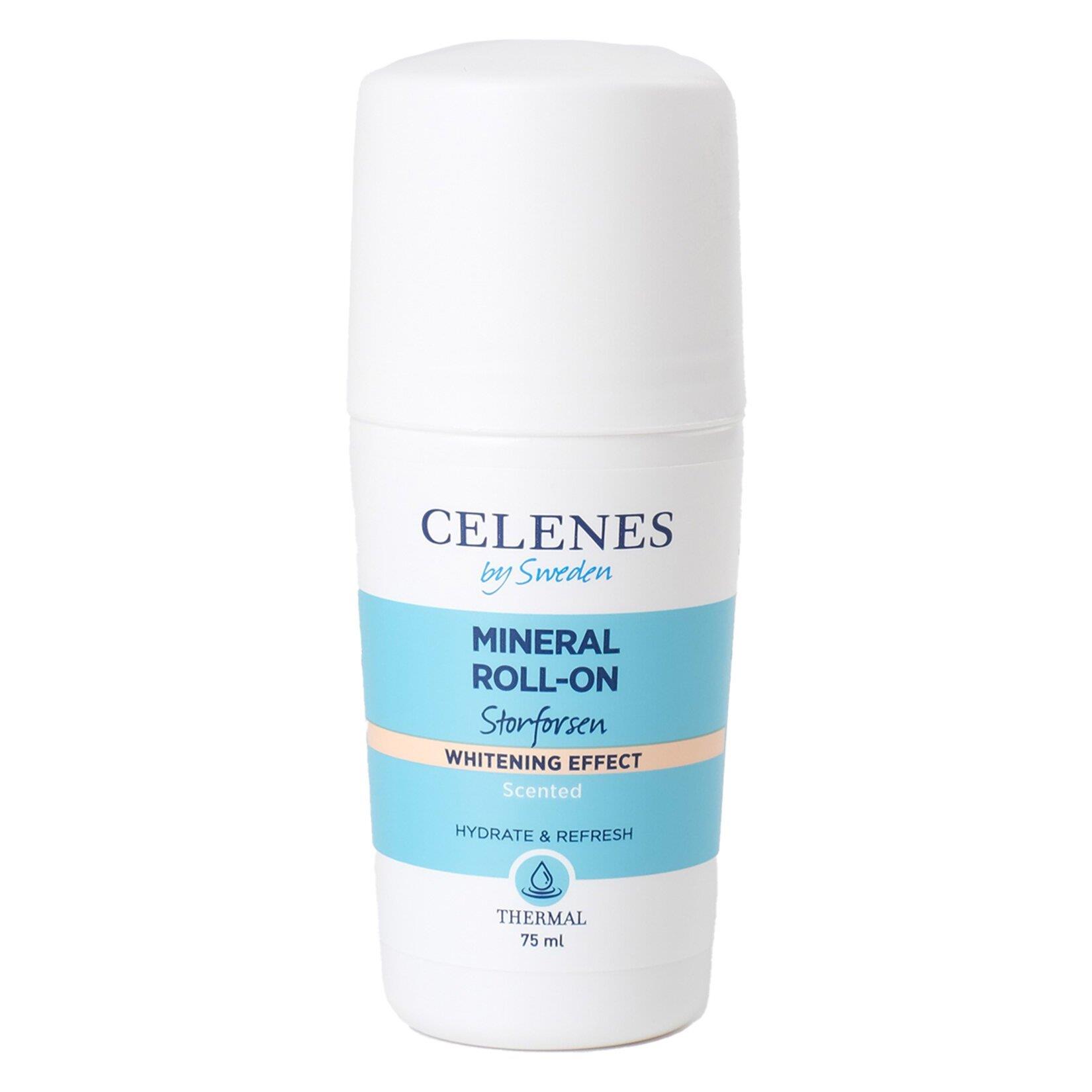 CELENES BY SWEDEN THERMAL MINERAL ROLL-ON WHITENING 75ML