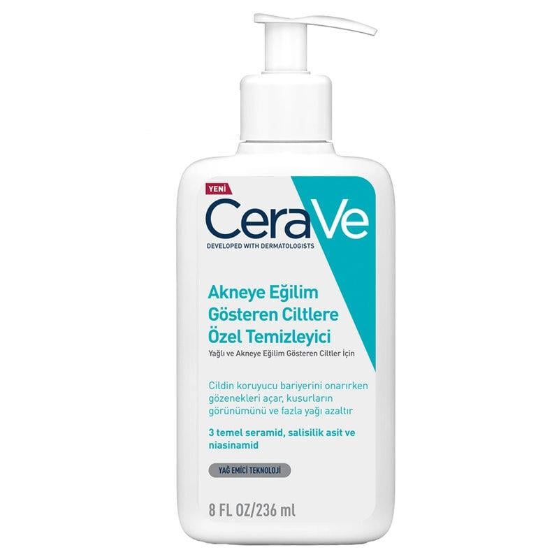 CERAVE AKNEYE EĞİLİM GÖSTEREN CİLTLERE ÖZEL TEMİZLEYİCİ 236ML