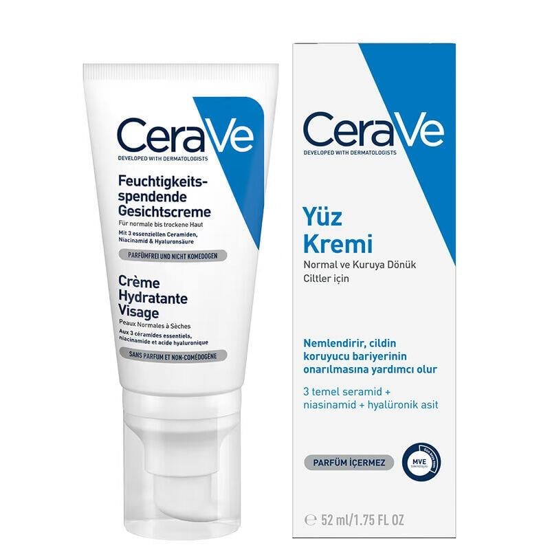 CERAVE FACIAL MOISTURISING LOTION 52ML YÜZ KARMA CİLT KREMİ