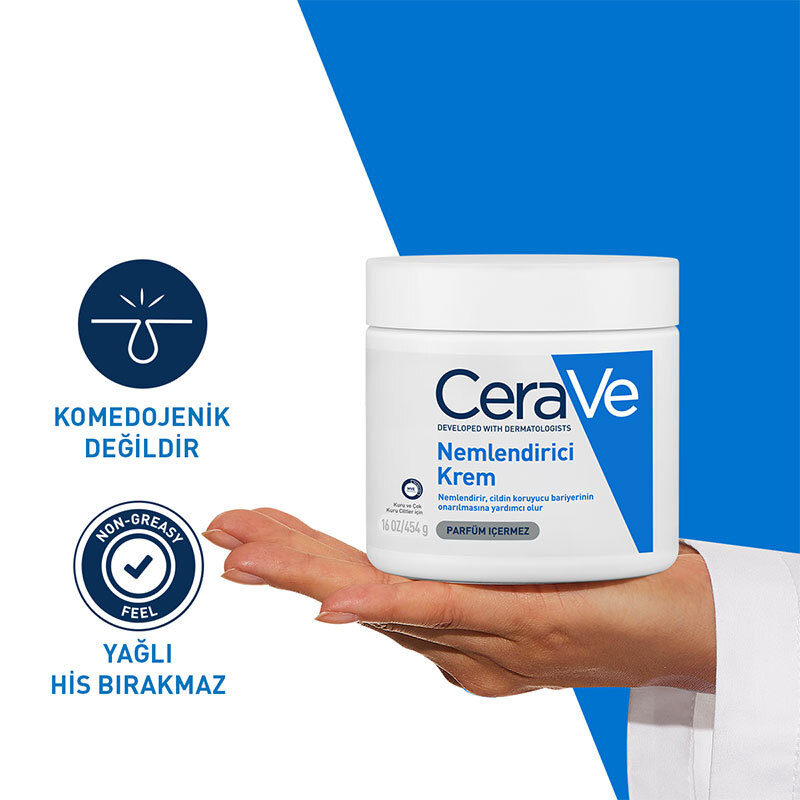 CeraVe Nemlendirici Krem Pompasız 454 gr