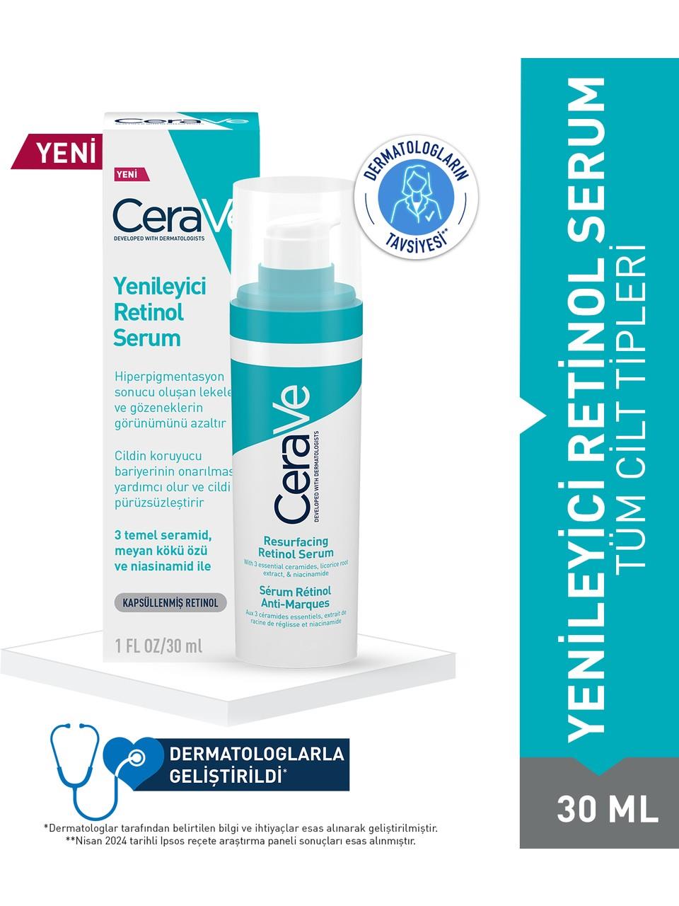 CERAVE YENİLEYİCİ RETİNOL SERUM %30 İNDİRİMLİ 30ML