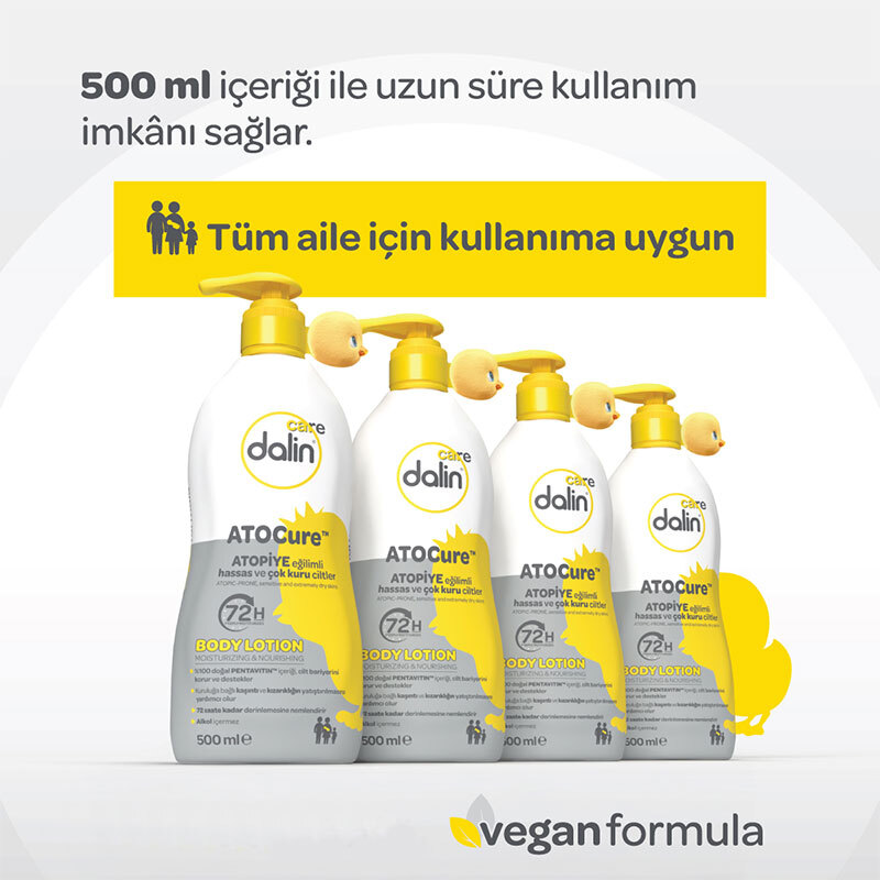 Dalin Care Nemlendirici ve Besleyici Bakım Losyonu 500 ml