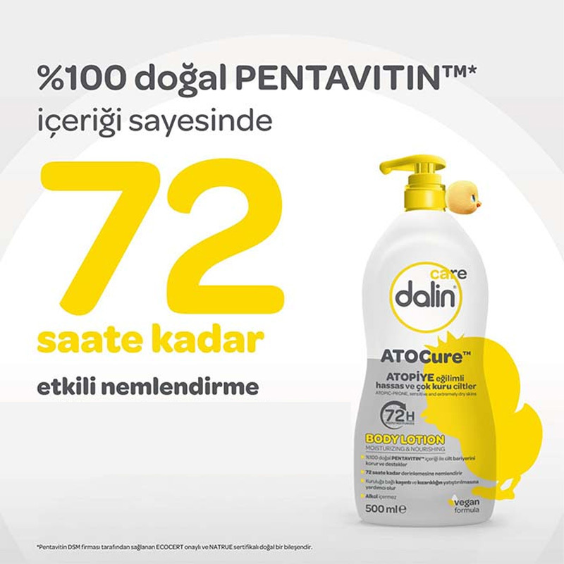 Dalin Care Nemlendirici ve Besleyici Bakım Losyonu 500 ml
