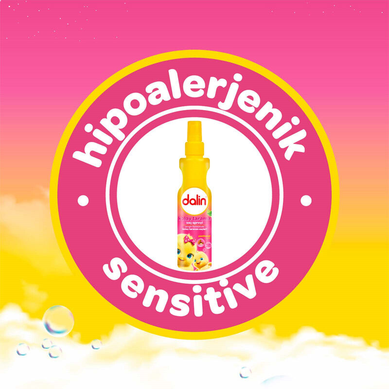 Dalin Kolay Tarama Spreyi 200 ml - Badem Özü ve Panthenol