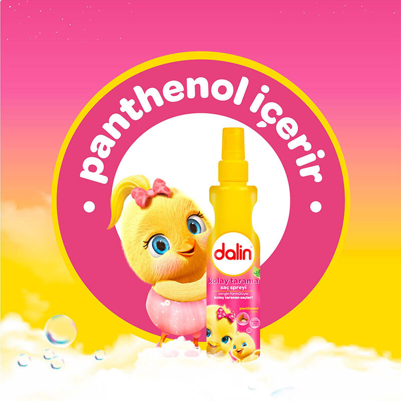 Dalin Kolay Tarama Spreyi 200 ml - Badem Özü ve Panthenol
