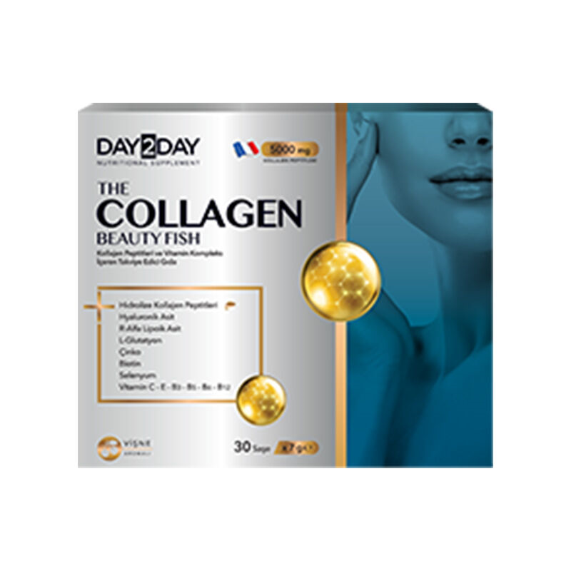 Day2Day The Collagen Beauty Fish Kollajen 30 Saşe x 7 gr