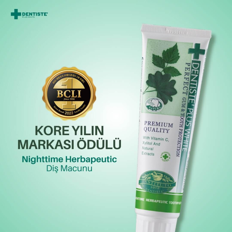 Dentiste Plus White Uyku Öncesi Diş Macunu 100gr.