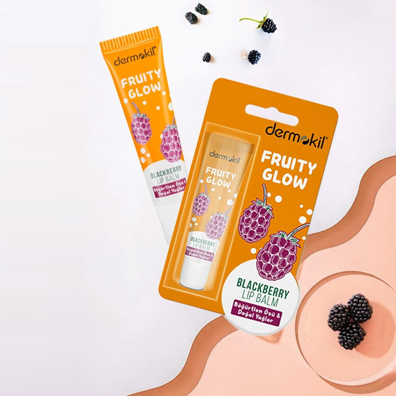 Dermokil Böğürtlen Özü ve Doğal Yağlar Lip Balm 15 ml
