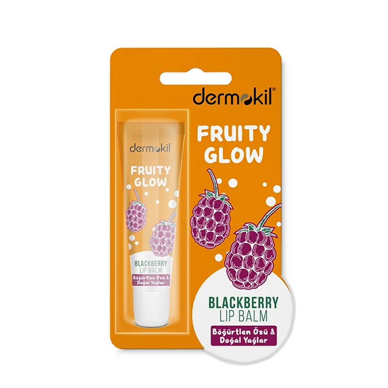 Dermokil Böğürtlen Özü ve Doğal Yağlar Lip Balm 15 ml