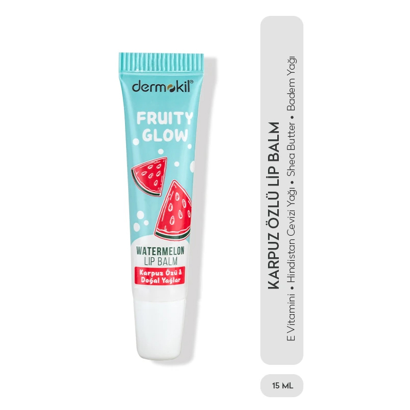 Dermokil Karpuz Özü ve Doğal Yağlar Lip Balm 15 ml